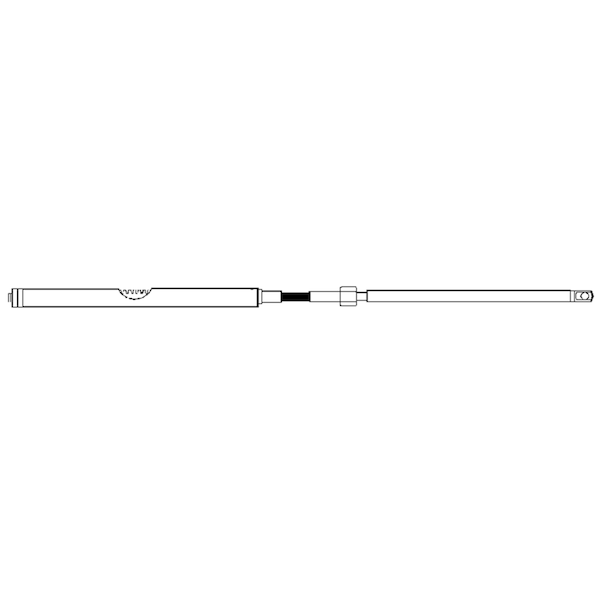 Universal Rack & Pinion Steering Cable, 15'